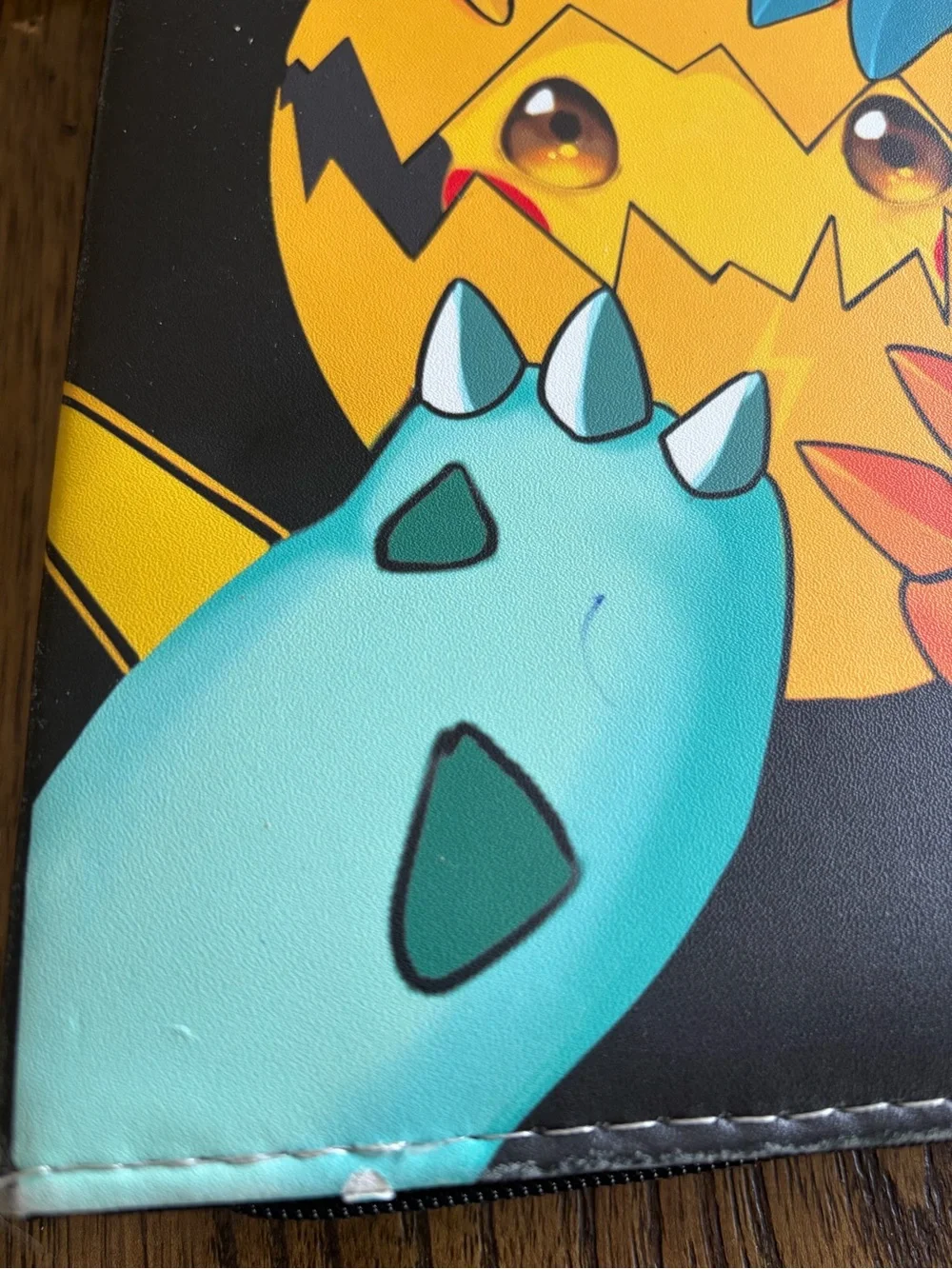 Pokémon Pikachu Themed Card Binder with 4 Pocket Card Sleeves (50 sleeves)
